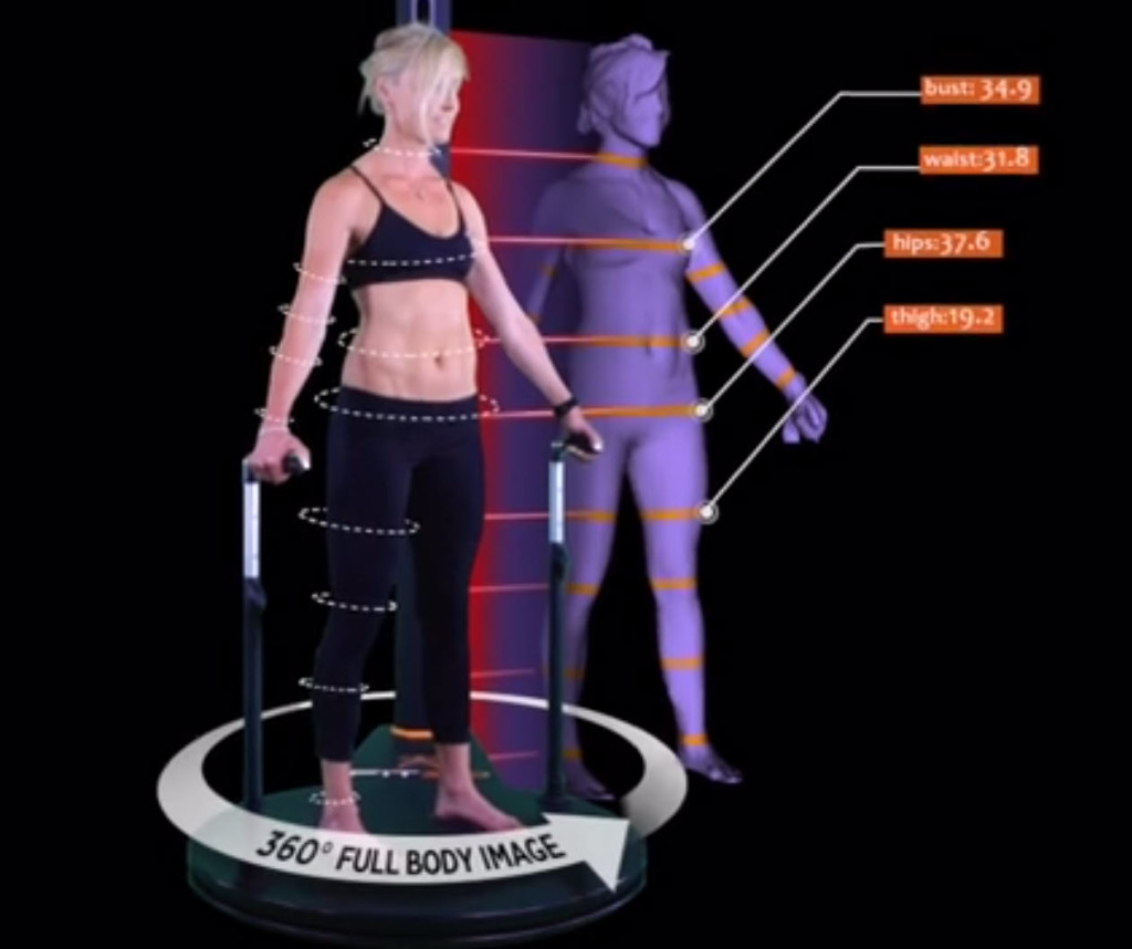 3D fitness device for accurate weight loss measurements 
